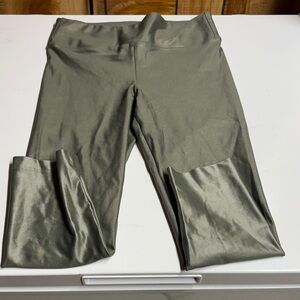 Koral Metallic Olive Leggings